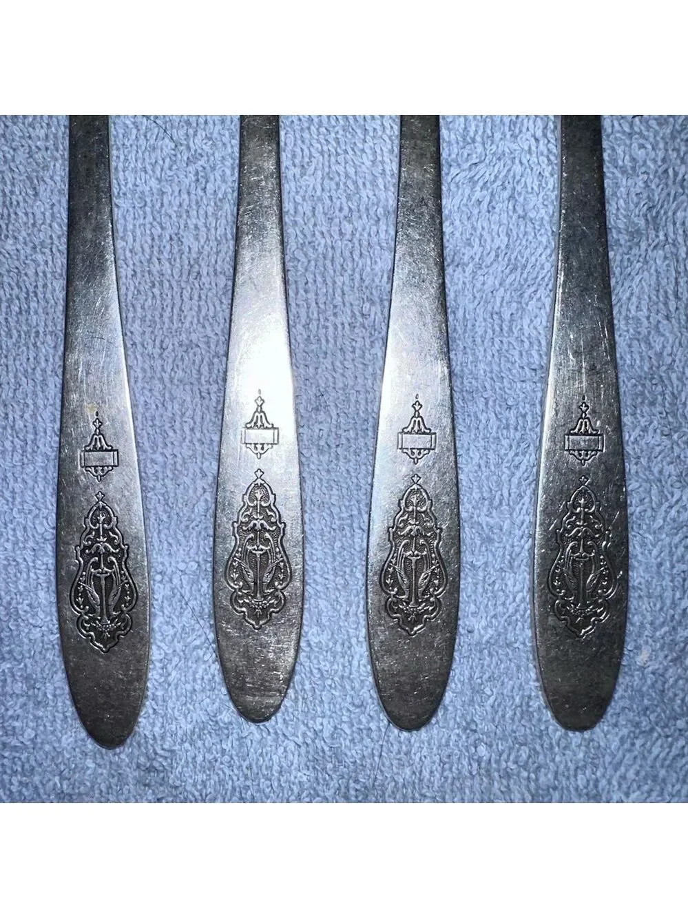Vintage Oneida Community Plate BIRD OF PARADISE 1923 Fork Silverware Set